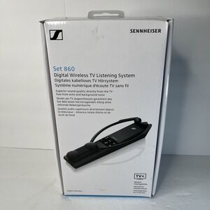 Sennheiser Set 860 Digital Wireless TV Listening System Reduces Background Noise